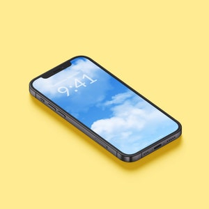 Wallpaper / Wallpaper for IPhone - Clouds / Clouds (1170x2532px)