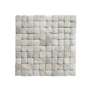 Molar 3 Tan Natural Stone Pebble Tiles | Decorative Stone Backsplash | Mosaic Wall tiles | 12&quot;x12&quot; | 5 Tiles Sheets