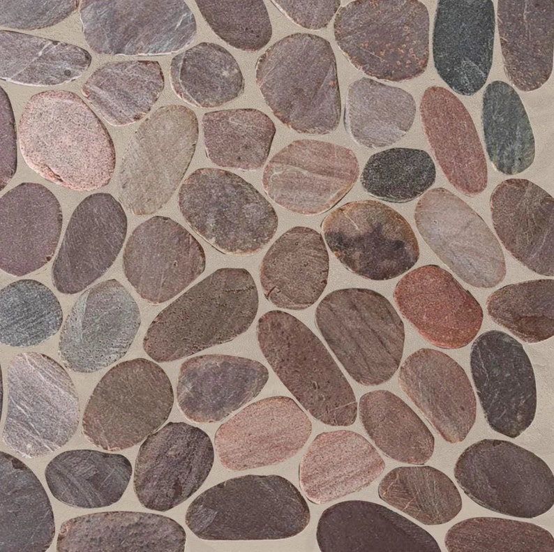 CHOCO Slice Pebble Mosaic Tile