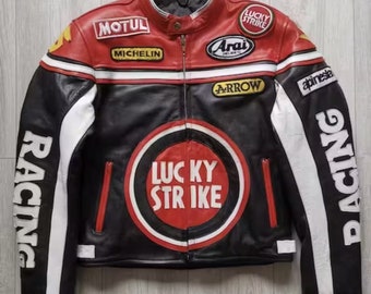 カタログギフトも！ Lucky Strike 激レア jacket Leather レザー