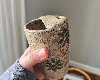 Handgemaakte reismok met bloemen - Bestseller!!