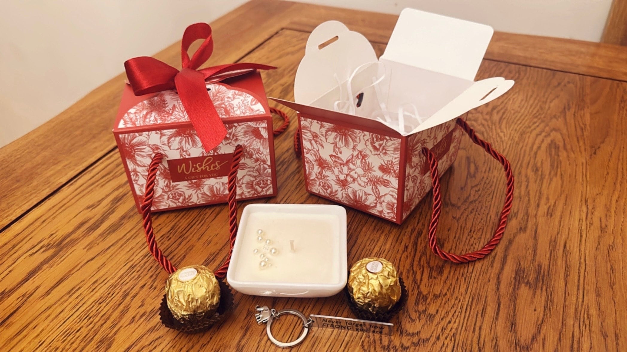 Christmas & New Year Gift Box Handmade Candle Birthday Gift Anniversary