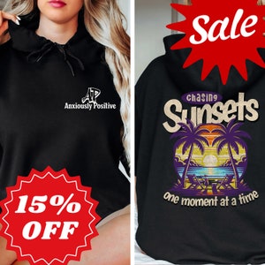 Sunset Hoodie Beach Hoodie Beach Hoodies Oversized Hoodie Beachy Sweatshirt Beachy Hoodies Coconut Girl Surf Hoodie Beach Sweatshirt