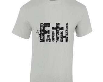 Faith Shirt, Faith Cross Shirt, Christian Gift, Faith Gift, Christian Shirts , Love and Grace Shirt, Faith Cross, Vertical Cross, Jesus