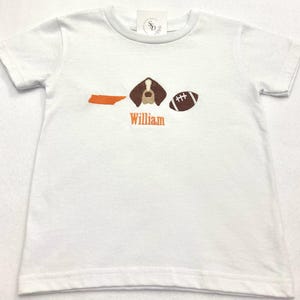 Camiseta/body de fútbol de Tennessee bordado imagen 3