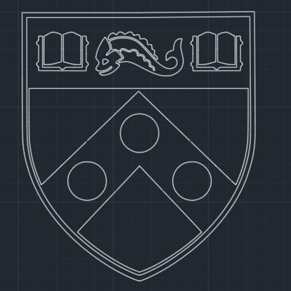 UPENN.DWG/.DXF File University of Pennsylvania .dxf .dwg file