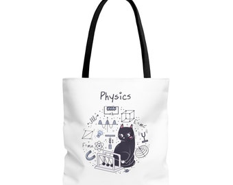 Physics Cat Tote Bag