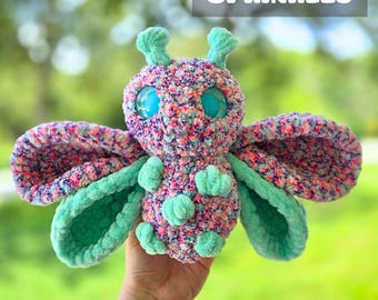 Handmade Crochet Ladybug Plush – Custom Amigurumi Bug Toy