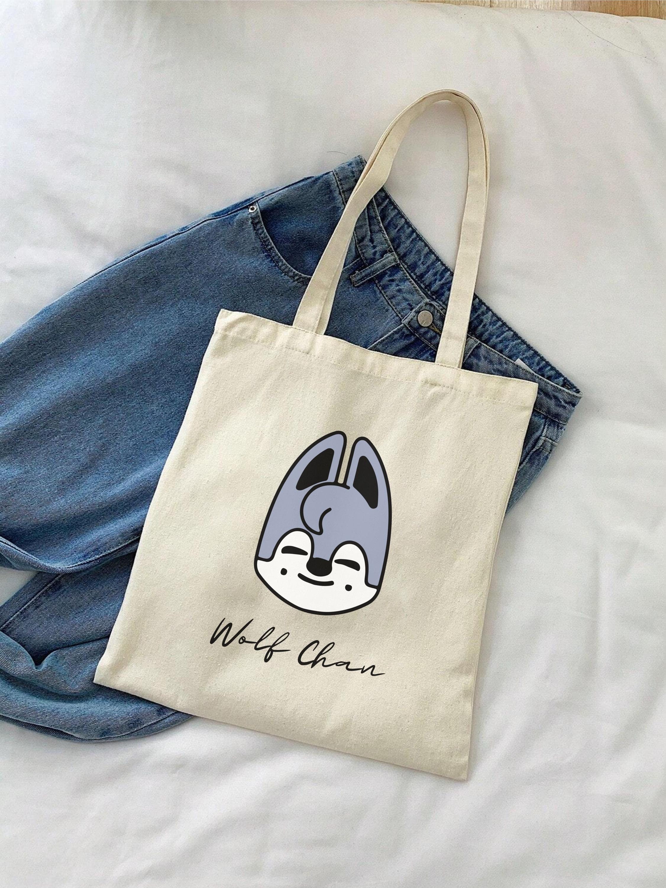 初売りセール SKZOO Chan Bang / Kids Stray / Bag Tote Woven CHAN WOLF バッグ・スーツケース
