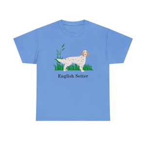 Unisex Heavy Cotton Dog Graphic Tee Shirt High Quality, Unique Design, Custom Made to Order in the USA, Free Shipping