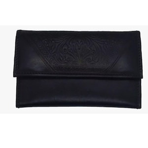 Portefeuille en cuir marocain fait main - Accessoire unisexe élégant et élégant, cadeau parfait pour homme et femme