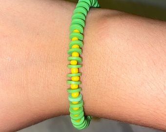 Green and Yellow Packer colored Bracelet!!!