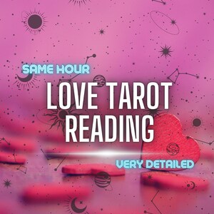 Liebe Tarot Lesung Same Hour Liebe Tarot Psychic Liebe Lesung Soulmate Lesung