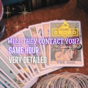Vous contacteront-ils ? Lecture de tarot la même heure , Lecture de tarot psychique , Lecture relationnelle , Lecture de tarot le même jour