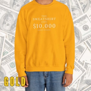 This Sweatshirt Costs 10,000 Most expensive Sweatshirt on Etsy No regrets image 3