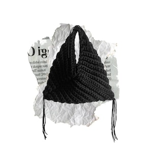 Modello all'uncinetto per la borsa tote TRIANGLE di LOOSENDS