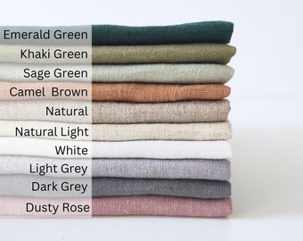 Set Of Linen Tea Towels | Linen Kitchen Towels | Dish Towels | Hand Towels | Natural Linen Kitchen Towels Set | Gift For Her | Wedding Gifts