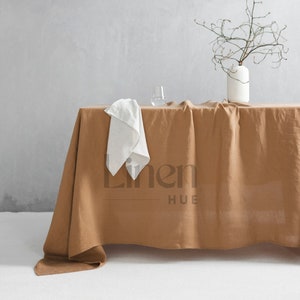 Dining Table Cloth, Stonewashed Linen Tablecloth, Extra Long Tablecloth, Handmade Tablecloth, Farmhouse Tablecloth, Wedding Tablecloth