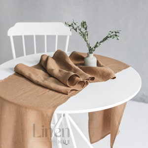 Table Runner Linen Table Runner Natural Table Runner Wedding Table Decorations Home Decor Table Decor image 4