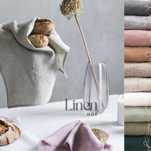 Linen Tea Towels - Kitchen Dish Towels, Dish Cloth, Perfect for Drying Hands and Dishes, Chic Hand Towels Set, Great Housewarming Gift