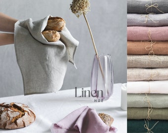 Linen Tea Towel - Elegant Kitchen Dish Towel, Dish Cloth, Perfect for Drying Hands & Dishes, Chic Hand Towel, Great Housewarming Gift