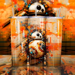 Star Wars Wrapping Paper - BB8 - Hand Made