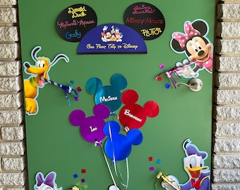 Disney Door | Disney Door Decorations | Disney Window Decorations | First Trip to Disney | Celebration | Disney Decorations | Mickey Mouse