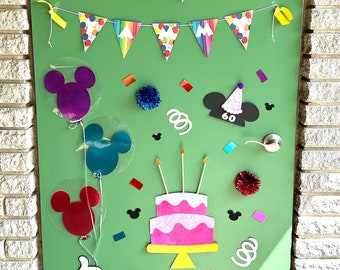 Disney Door | Disney Door Decorations | Disney Window Decorations | Happy Birthday | Celebration | Disney Decorations | Birthday