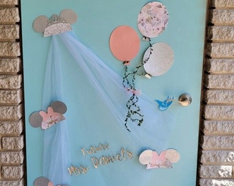 Disney Door | Disney Door Decorations | Disney Window Decorations | Bachelorette | Bride to be | Celebration | Disney Decorations