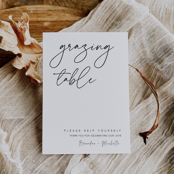 Grazing Table Template - Etsy