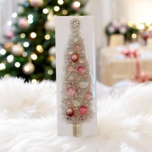 Christmas Tree Art - Festive Holiday Decor - Handcrafted Wall Hanging