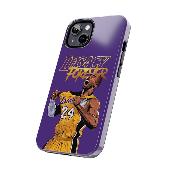 Kobe Bryant Phone Case for iPhone models with a Beautifull Glossy Finish - Model PCKB004