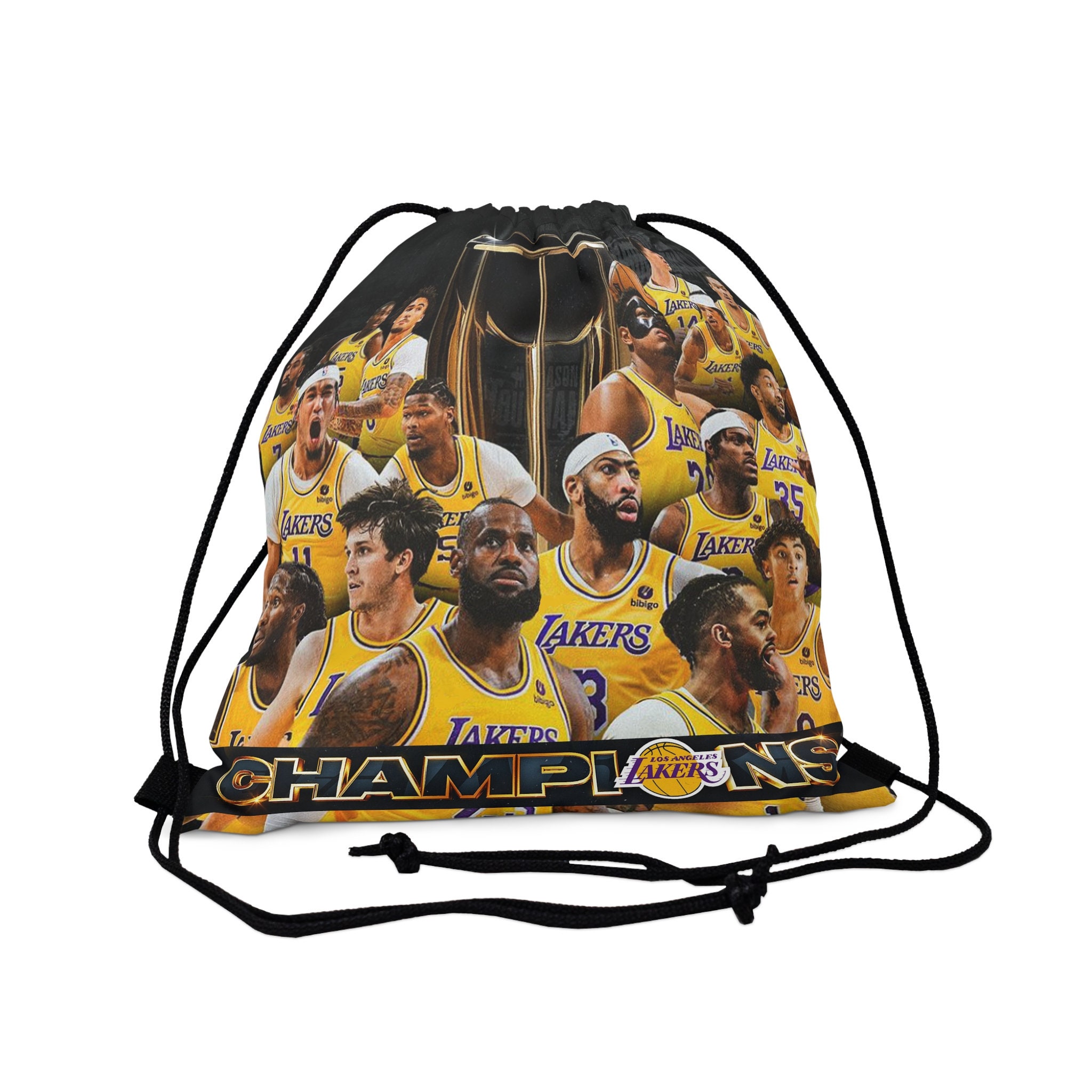 Lakers store drawstring bag