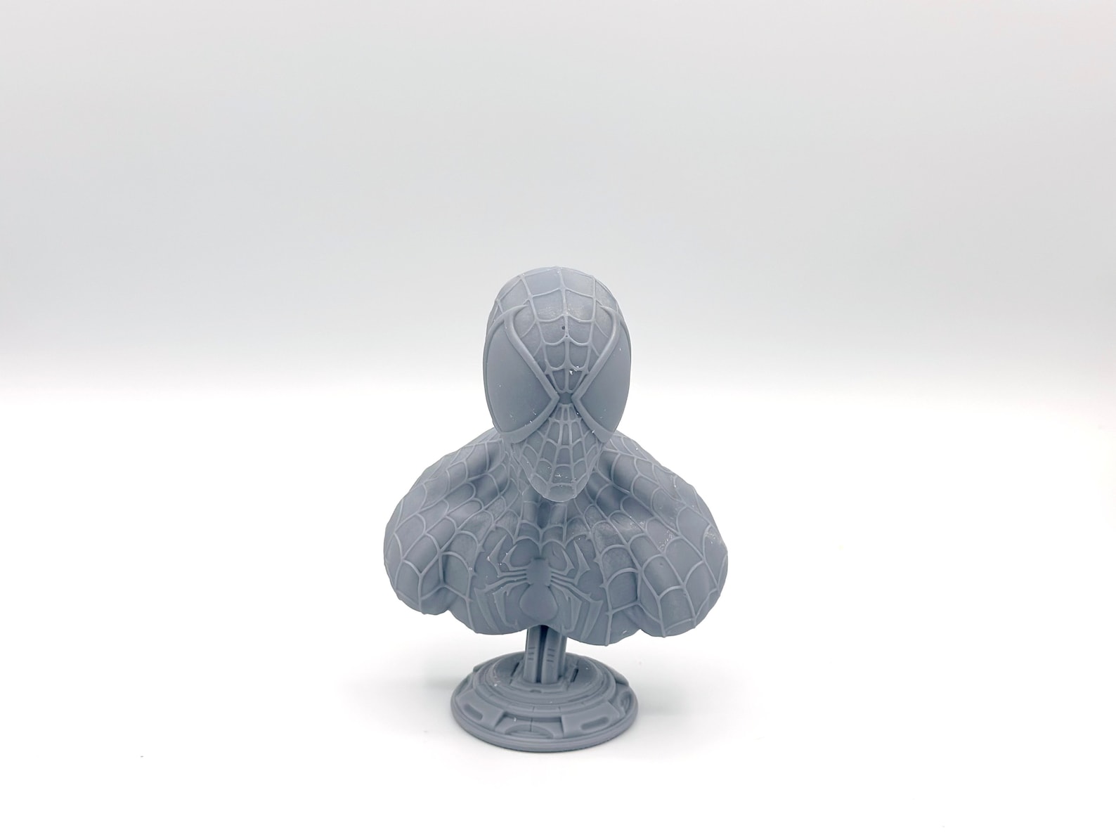 Marvel Spider Man - 3D Printed Resin Bust Kit - Etsy