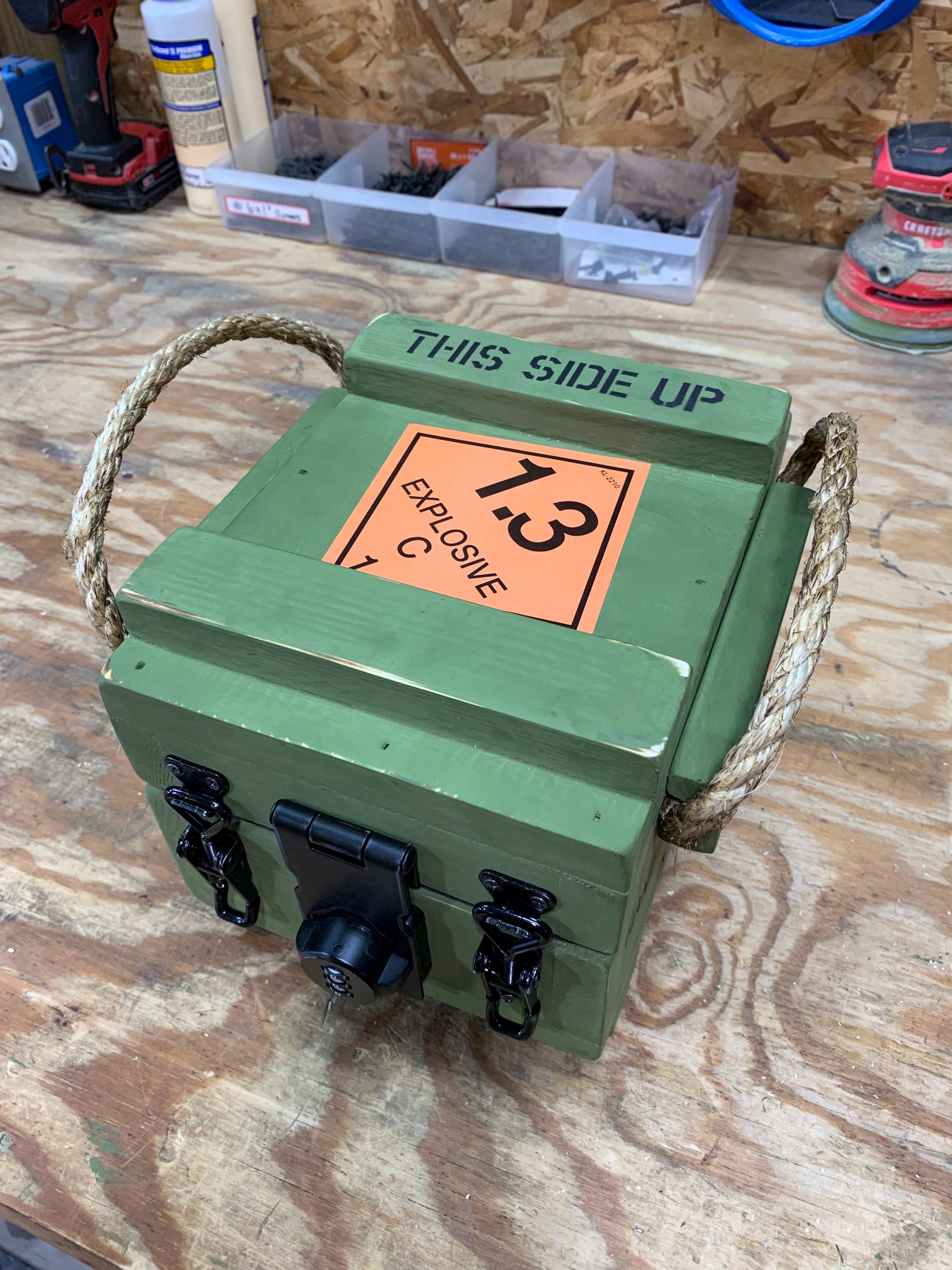 Military Rifle Crate - Etsy Military Rifle Crate - Etsy