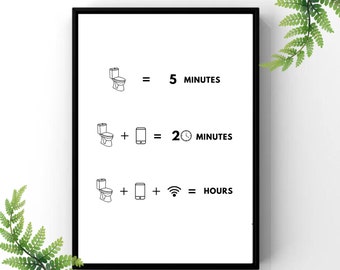 Bathroom prints, Digital funny bathroom decor, bathroom prints, bathroom accessories, wall prints, Digital wall poster, Digital funny prints