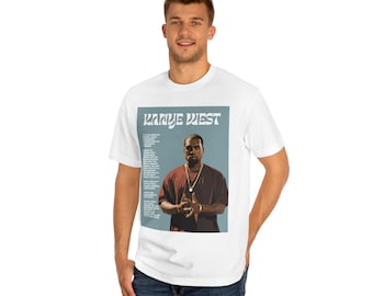 Camiseta clásica unisex de Kanye West, camiseta Ye, camiseta Yeezy, merchandising de Kanye, camiseta de Kanye, camiseta de Kanye West