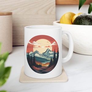 Camping Mug Gift for Them Mug for the Outdoors Mug Mountain Mug