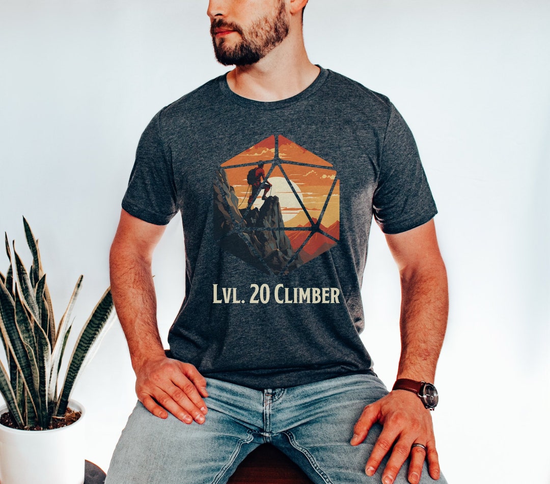 Climber Gift Dungeons and Dragons Gift Tshirt RPG Dnd Gift Etsy