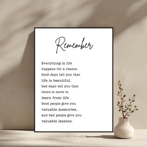 Motivational Printable wall art - Inspirational quote, Positive quotes, Quote print, Best friend gifts, Gift for family, Bedroom Print