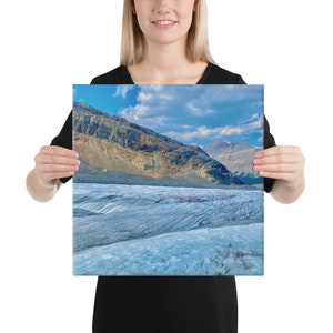 Athabasca Glacier on Canvas