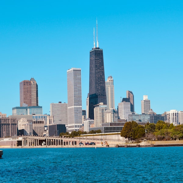 John Hancock From Navy Pier