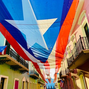 Puerto Rican Flag San Juan
