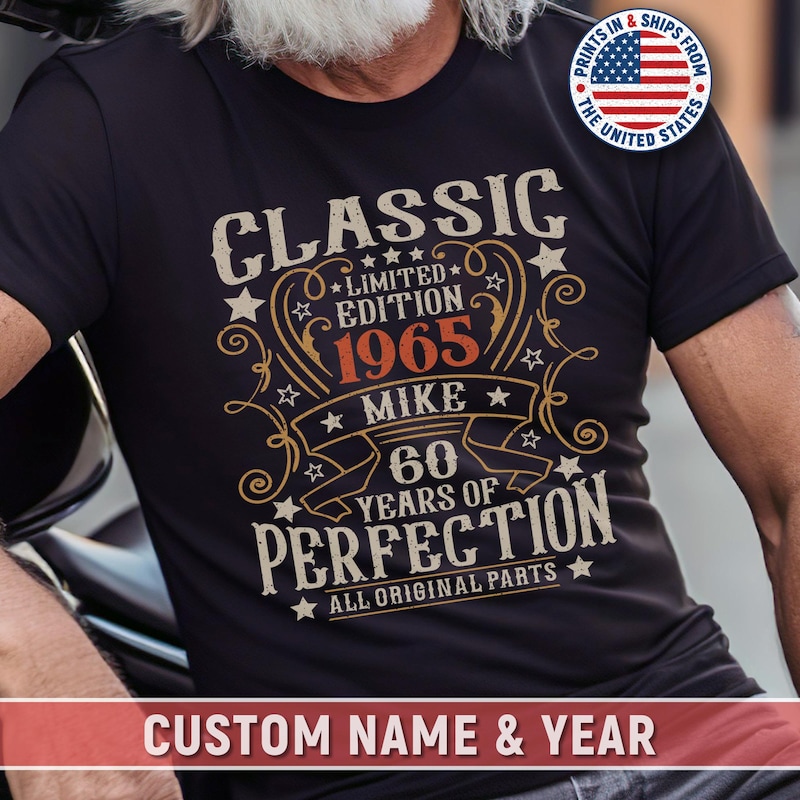 Dad 60th Day Shirt Custom - Etsy