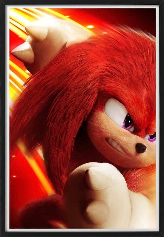 Set of 3 Sonic the Hedgehog Digital Download Poster Bundle for bedroom decor, party decor, game room decor, etc