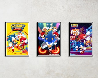 Sonic The Hedgehog 2 - original theatrical movie poster - 27x40 2 Sided
