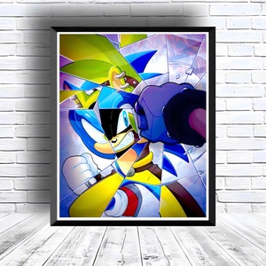 Sonic the Hedgehog Digital Download Poster for Bedroom Decor, Party ...