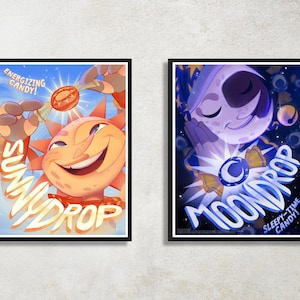 Set of 2 Five Night’s at Freddy’s Digital Download Poster Bundle for bedroom decor, party decor, game room decor, etc