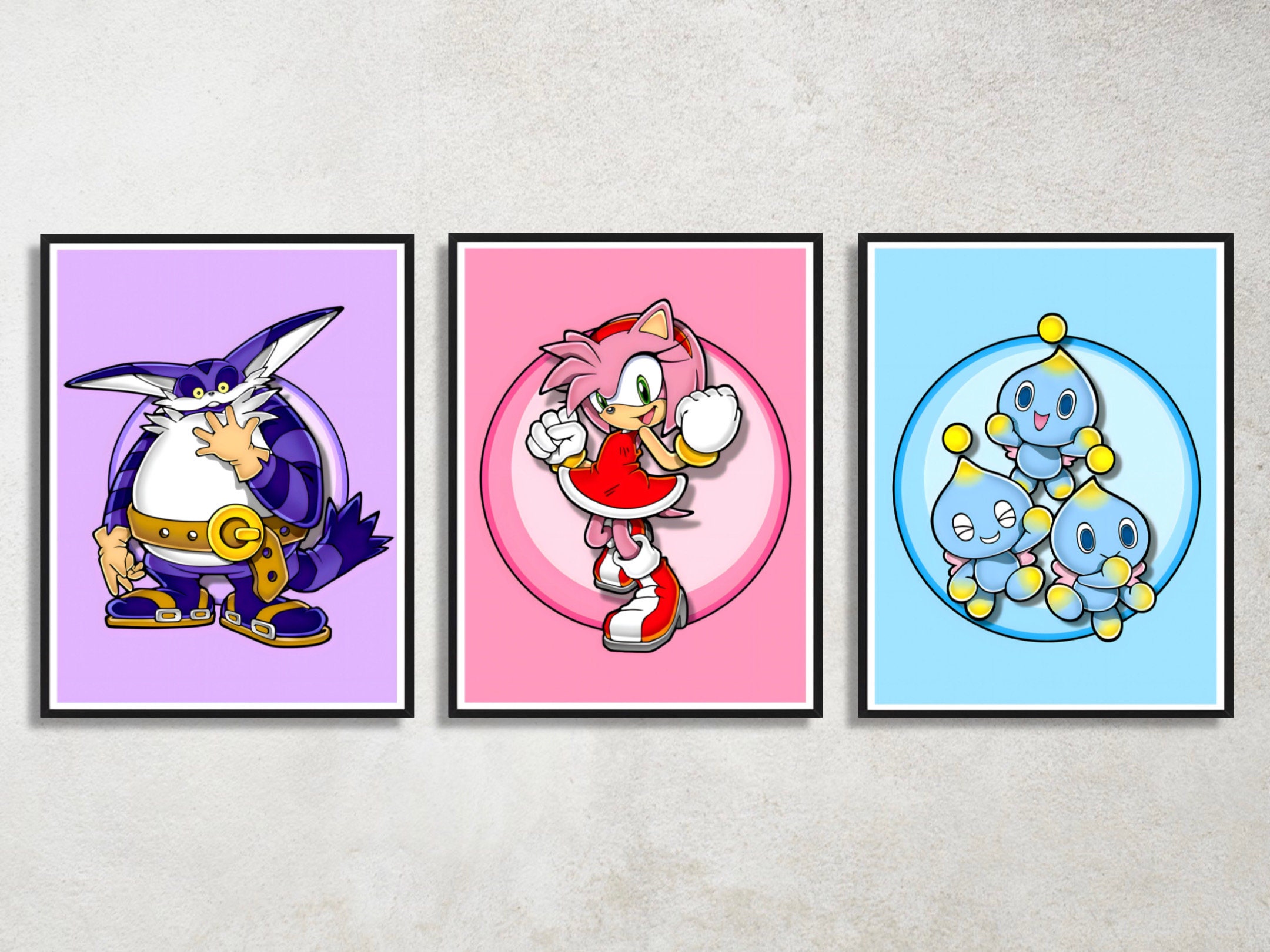 Sonic Chao - Sonic - Posters and Art Prints