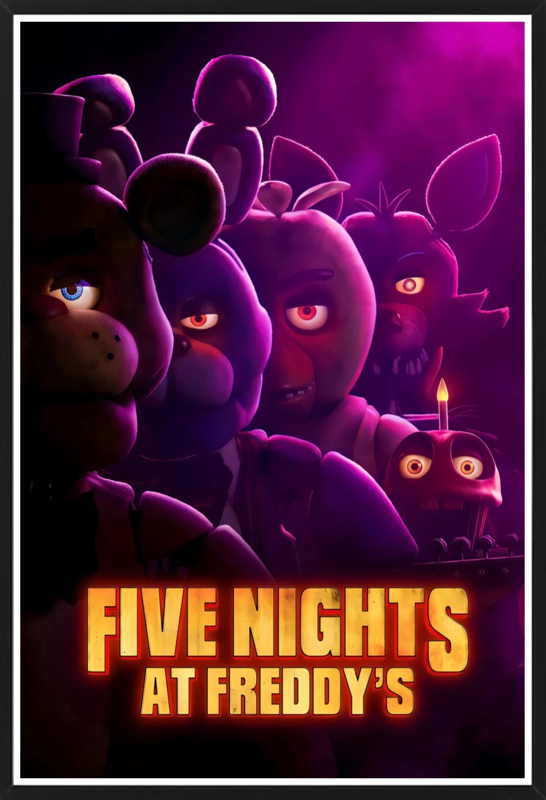 five nights at freddy's ポスター　3枚セット Set of 3 Five Night's at Freddy's Digital Download Poster Bundle